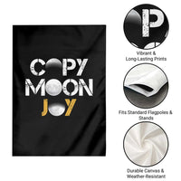 Lunar Mission Astronaut Space Lover Garden Flag Copy Moon Joy Sci Fi Graphic