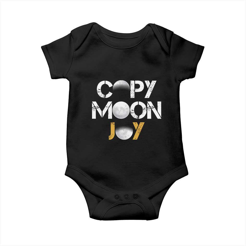 Lunar Mission Astronaut Space Lover Baby Onesie Copy Moon Joy Sci Fi Graphic