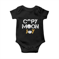 Lunar Mission Astronaut Space Lover Baby Onesie Copy Moon Joy Sci Fi Graphic