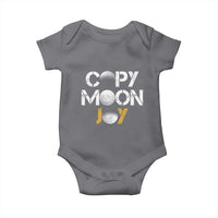 Lunar Mission Astronaut Space Lover Baby Onesie Copy Moon Joy Sci Fi Graphic