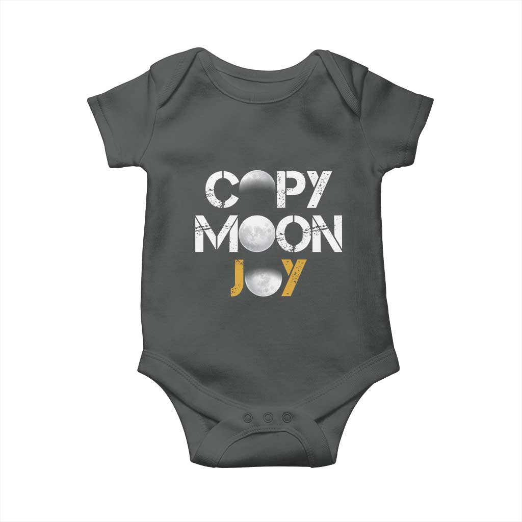 Lunar Mission Astronaut Space Lover Baby Onesie Copy Moon Joy Sci Fi Graphic