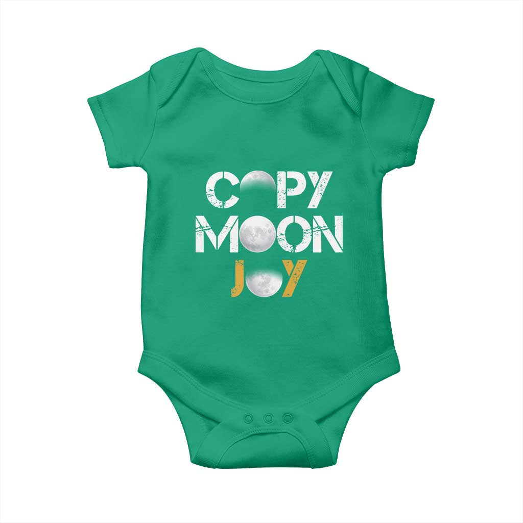 Lunar Mission Astronaut Space Lover Baby Onesie Copy Moon Joy Sci Fi Graphic