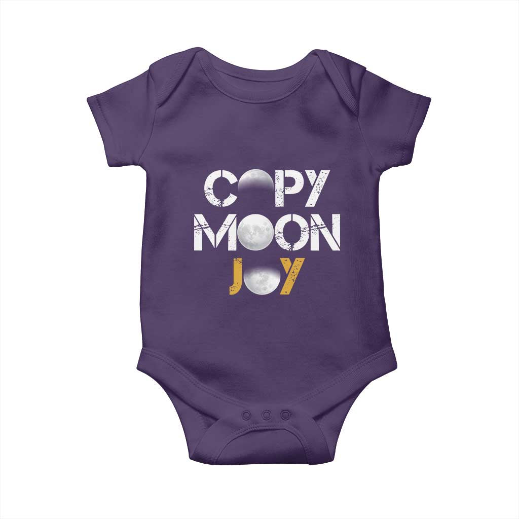 Lunar Mission Astronaut Space Lover Baby Onesie Copy Moon Joy Sci Fi Graphic
