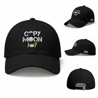 Lunar Mission Astronaut Space Lover Baseball Cap Copy Moon Joy Sci Fi Graphic