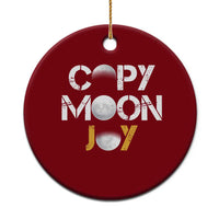Lunar Mission Astronaut Space Lover Ceramic Ornament Copy Moon Joy Sci Fi Graphic
