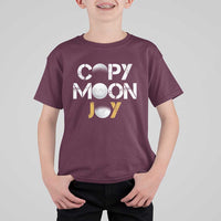 Lunar Mission Astronaut Space Lover T Shirt For Kid Copy Moon Joy Sci Fi Graphic