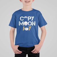 Lunar Mission Astronaut Space Lover T Shirt For Kid Copy Moon Joy Sci Fi Graphic