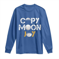 Lunar Mission Astronaut Space Lover Long Sleeve Shirt Copy Moon Joy Sci Fi Graphic