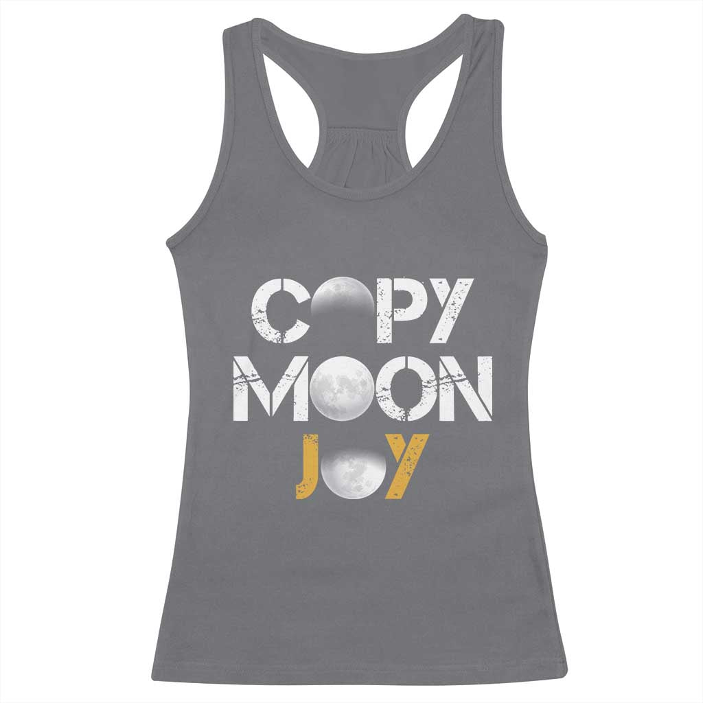 Lunar Mission Astronaut Space Lover Racerback Tank Top Copy Moon Joy Sci Fi Graphic