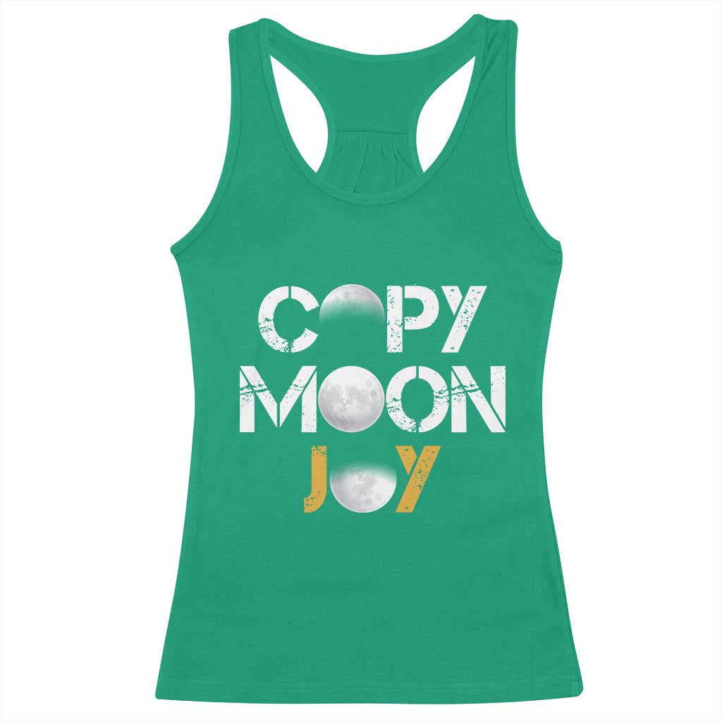 Lunar Mission Astronaut Space Lover Racerback Tank Top Copy Moon Joy Sci Fi Graphic