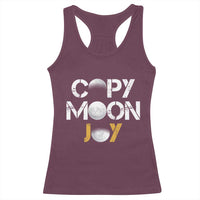 Lunar Mission Astronaut Space Lover Racerback Tank Top Copy Moon Joy Sci Fi Graphic