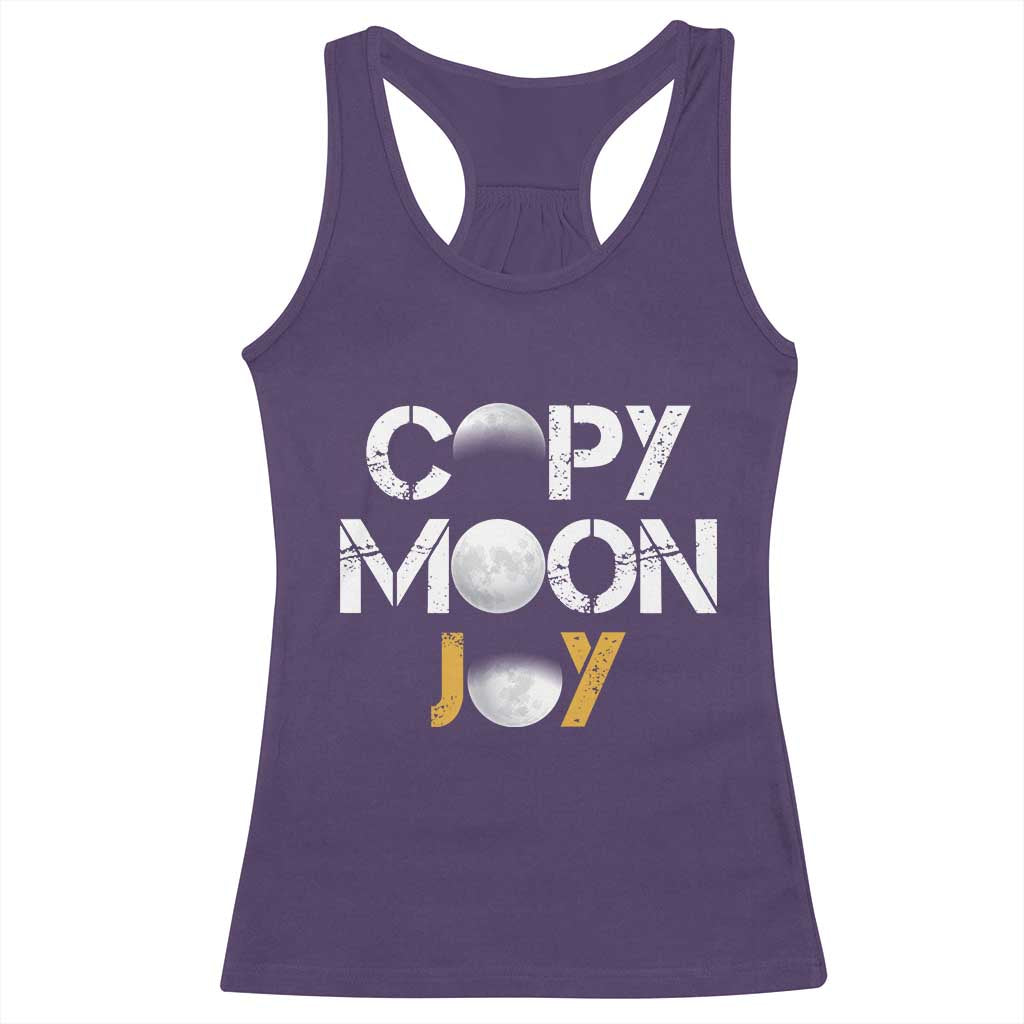 Lunar Mission Astronaut Space Lover Racerback Tank Top Copy Moon Joy Sci Fi Graphic