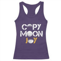 Lunar Mission Astronaut Space Lover Racerback Tank Top Copy Moon Joy Sci Fi Graphic