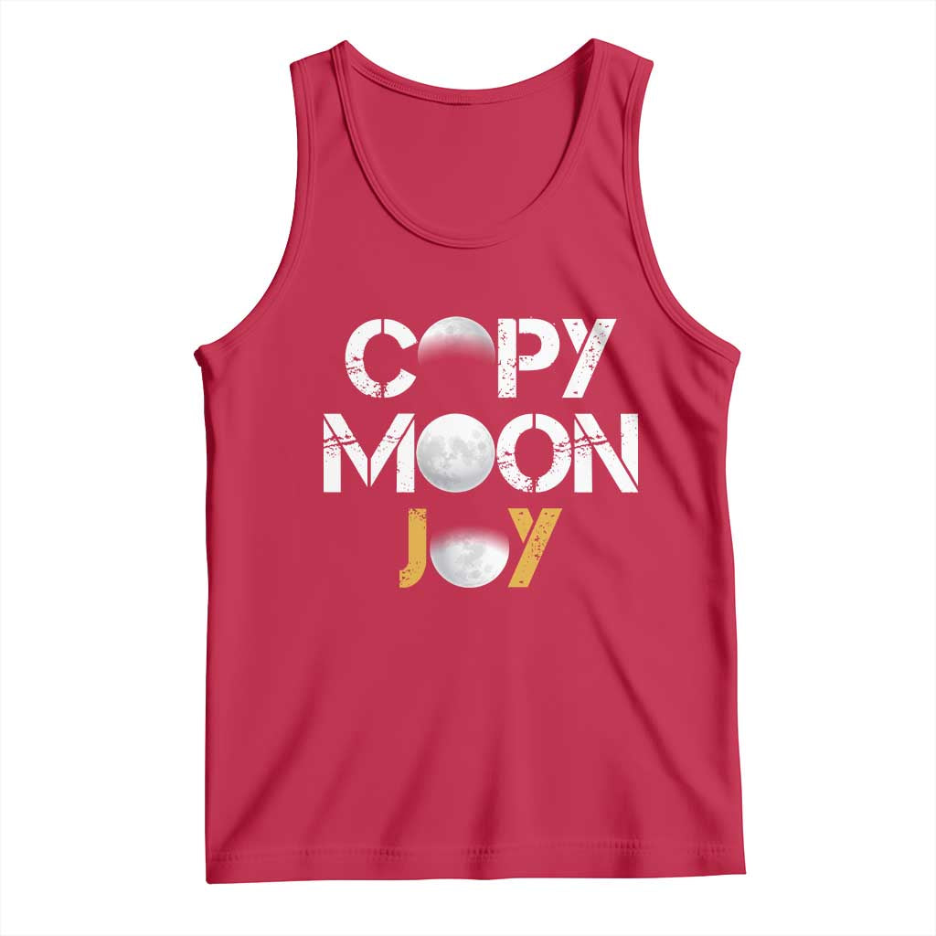 Lunar Mission Astronaut Space Lover Tank Top Copy Moon Joy Sci Fi Graphic