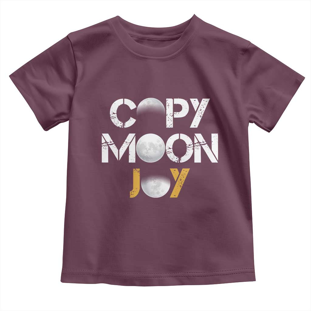 Lunar Mission Astronaut Space Lover Toddler T Shirt Copy Moon Joy Sci Fi Graphic