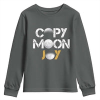 Lunar Mission Astronaut Space Lover Youth Sweatshirt Copy Moon Joy Sci Fi Graphic