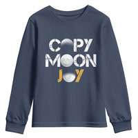 Lunar Mission Astronaut Space Lover Youth Sweatshirt Copy Moon Joy Sci Fi Graphic