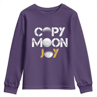 Lunar Mission Astronaut Space Lover Youth Sweatshirt Copy Moon Joy Sci Fi Graphic