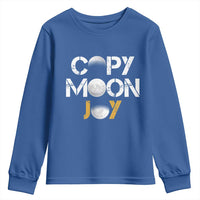 Lunar Mission Astronaut Space Lover Youth Sweatshirt Copy Moon Joy Sci Fi Graphic