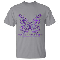 Alzheimers Awareness Butterfly Support Gift T Shirt Her Fight Our Fight