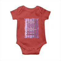 Purple Ribbon Alzheimers Caregiver Squad Gift Baby Onesie In This Family We Support Together