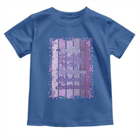 Purple Ribbon Alzheimers Caregiver Squad Gift Toddler T Shirt In This Family We Support Together