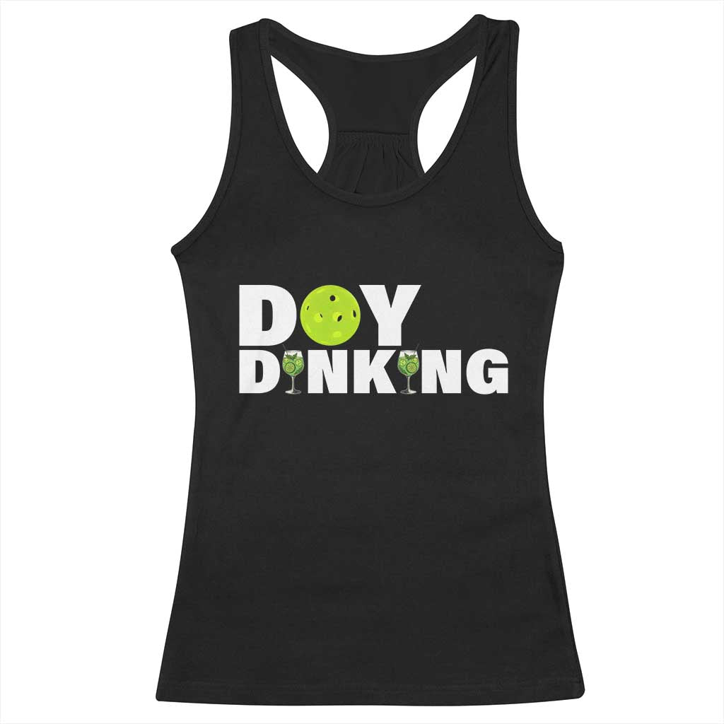 Pickleball Lover Racerback Tank Top Day Dinking Drinking Gift - Wonder Print Shop