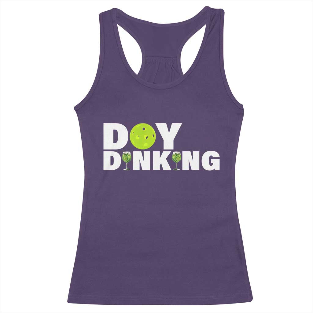 Pickleball Lover Racerback Tank Top Day Dinking Drinking Gift - Wonder Print Shop