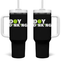 Pickleball Lover Tumbler With Handle Day Dinking Drinking Gift