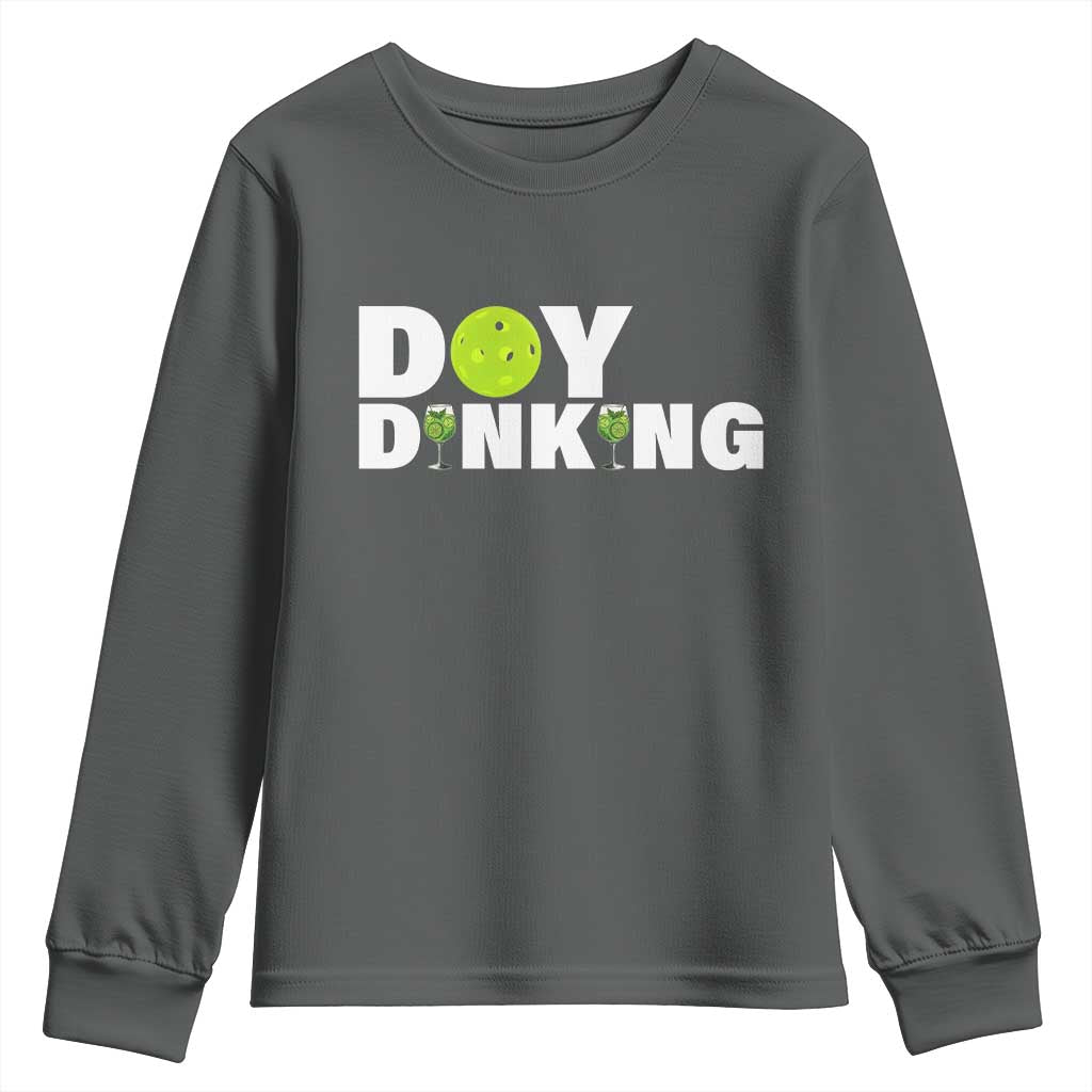 Pickleball Lover Youth Sweatshirt Day Dinking Drinking Gift - Wonder Print Shop