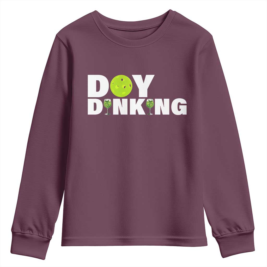 Pickleball Lover Youth Sweatshirt Day Dinking Drinking Gift - Wonder Print Shop