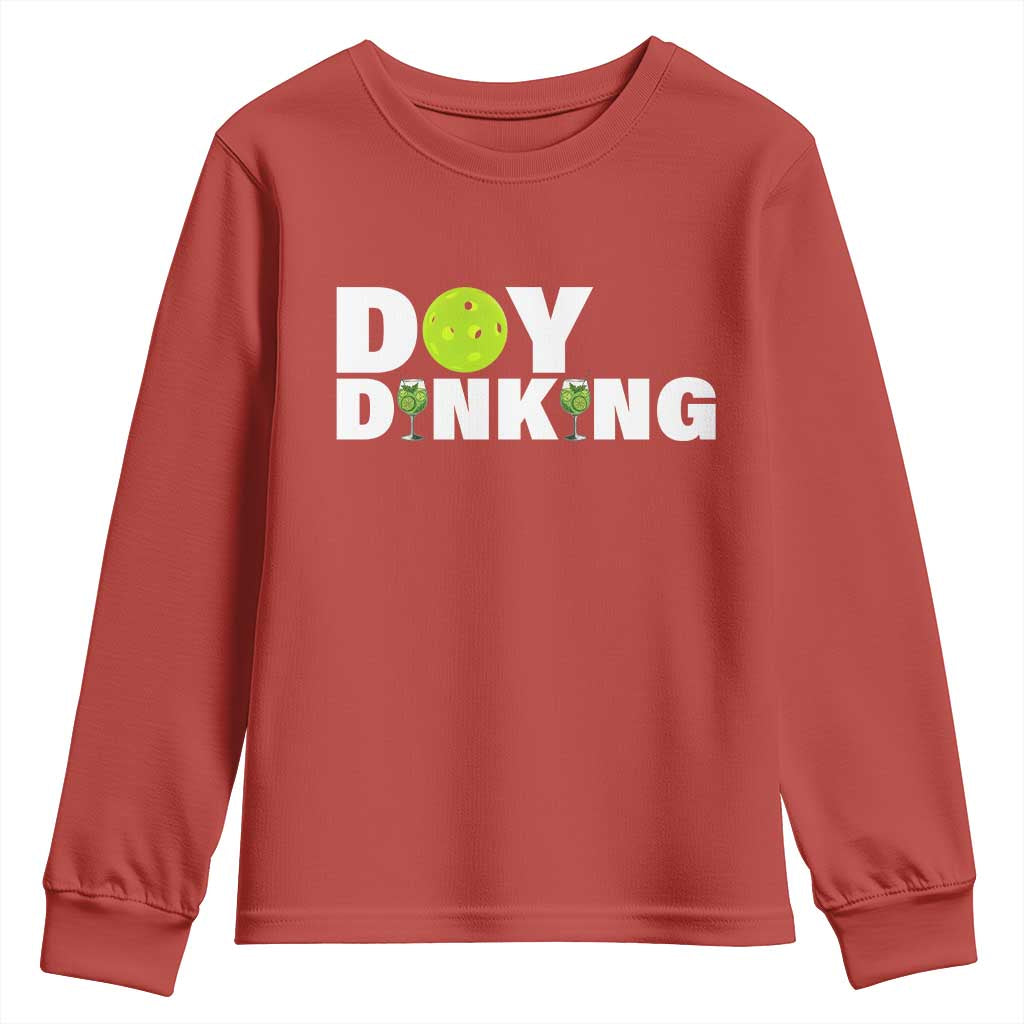 Pickleball Lover Youth Sweatshirt Day Dinking Drinking Gift - Wonder Print Shop