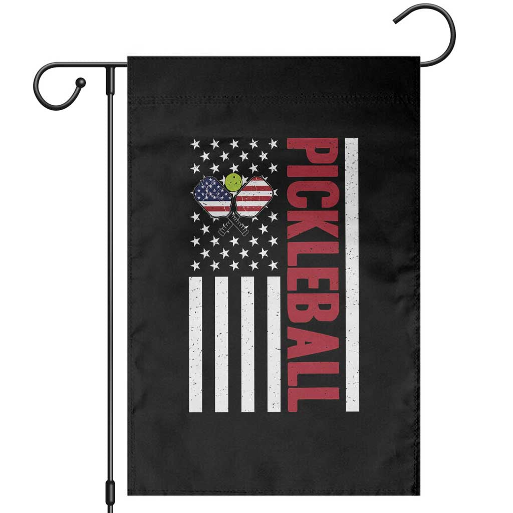 Pickleball Patriotic Garden Flag American Flag Sport Gift - Wonder Print Shop
