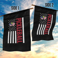 Pickleball Patriotic Garden Flag American Flag Sport Gift - Wonder Print Shop