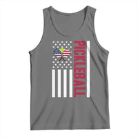Pickleball Patriotic Tank Top American Flag Sport Gift - Wonder Print Shop