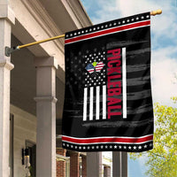 Pickleball Patriotic Garden Flag American Flag Sport Gift