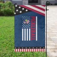 Pickleball Patriotic Garden Flag American Flag Sport Gift