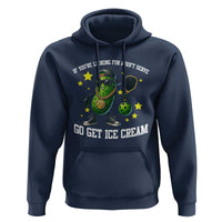 Funny Pickle Playing Pickleball Hoodie If You Want Soft Serve Eat Ice Cream - Wonder Print Shop