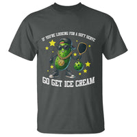 Funny Pickle Playing Pickleball T Shirt If You Want Soft Serve Eat Ice Cream - Wonder Print Shop