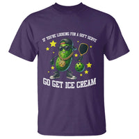 Funny Pickle Playing Pickleball T Shirt If You Want Soft Serve Eat Ice Cream - Wonder Print Shop