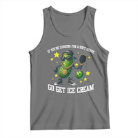 Funny Pickle Playing Pickleball Tank Top If You Want Soft Serve Eat Ice Cream - Wonder Print Shop