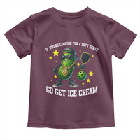 Funny Pickle Playing Pickleball Toddler T Shirt If You Want Soft Serve Eat Ice Cream - Wonder Print Shop