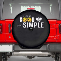 Life Is Good Keep It Simple Spare Tire Cover Pickleball Lover - Wonder Print Shop