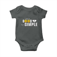 Life Is Good Keep It Simple Baby Onesie Pickleball Lover - Wonder Print Shop