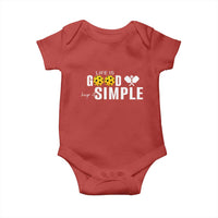 Life Is Good Keep It Simple Baby Onesie Pickleball Lover - Wonder Print Shop