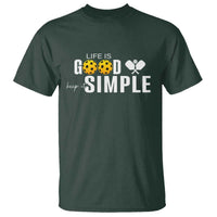 Life Is Good Keep It Simple T Shirt Pickleball Lover - Wonder Print Shop