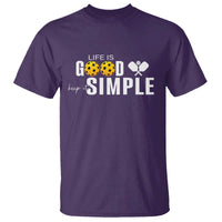 Life Is Good Keep It Simple T Shirt Pickleball Lover - Wonder Print Shop