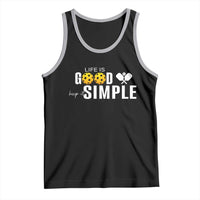 Life Is Good Keep It Simple Tank Top Pickleball Lover - Wonder Print Shop