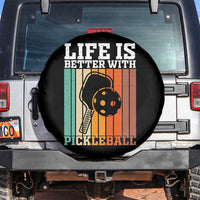 Life Is Better With Pickleball Spare Tire Cover Funny Dink Saying - Wonder Print Shop