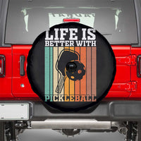 Life Is Better With Pickleball Spare Tire Cover Funny Dink Saying - Wonder Print Shop